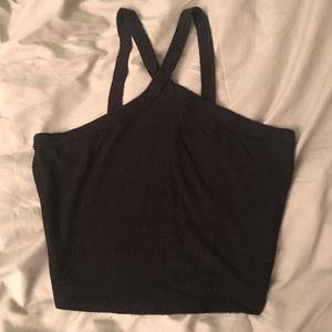 black crop top